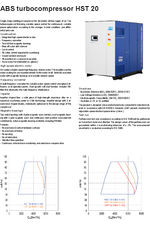 ABS turbocompressor HST 20: technical data sheet