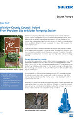 From problem site to model pumping station: Wicklow case study