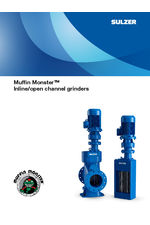 Muffin Monster inline/open channel grinders