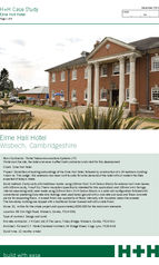 Elme Hall Hotel: acoustically sound extension