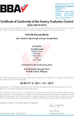 BBA certificate