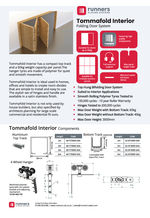 Tommafold Interior bi-folding door kit