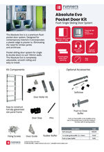Absolute Evo pocket door system