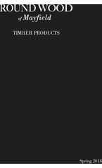 Timber Products Brochure - Round Wood of Mayfield
