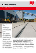 SUDS water management system, Mansfield Brick