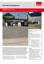 SUDS at M5 Michaelwood Services
