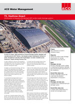 Surface water drainage, T5, Heathrow
