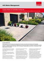 Case study: Channel drainage solution for Cambridge housing site
