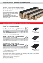 ACO ATec high performance finish