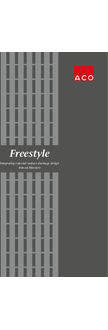Freestyle surface drainage designs