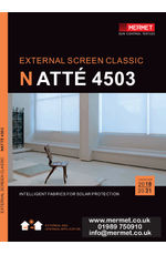 Natte 4503 fire-retardant fabric
