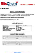 Fortcoat data sheet