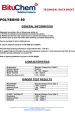 Polybond 50 polymer modified binder emulsion