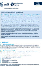 Envronment Agency PPG3