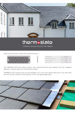 THERMOSLATE® THS slate roof tiles with nail