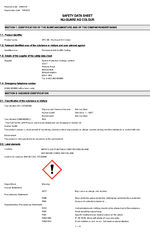 Nu-Guard AG Colour MSDS