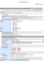 AG4 Graffiti Remover safety data sheet