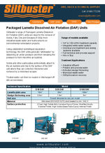 Siltbuster DAF Units