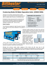 Siltbuster Coalescing  Media