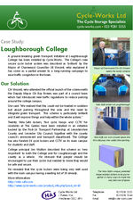 Velo-Safe case study, Loughborough College