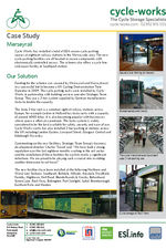 Merseyrail cycle parking