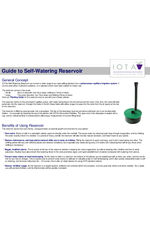 IOTA Guide to Self-Watering Reservoirs