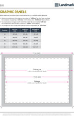 Hornbeck Outdoor Signs Graphics Panel Specification Sheet