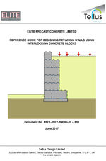 Designing retaining walls using interlocking concrete blocks