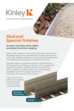 AluExcel Special Finishes brochure