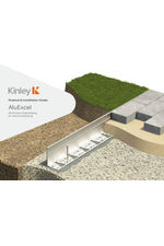 AluExcel Aluminium angle edging for hard landscaping