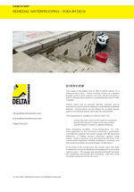 Case study: remedial waterproofing - podium deck