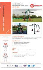 Combi Pull Down Challenger & Power Push BX/SG 3009 - Technical data sheet