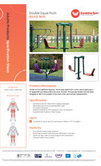 Double Squat Push BX/SG 3010 - Technical data sheet