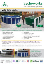 Velo-Safe cycle locker
