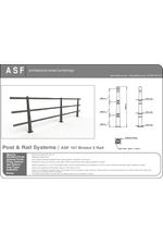 ASF 107 Recycled Cast Iron Post and Rail