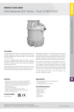 Delta Bespoke 800 Series Dual V3 800 1250 800 1500 800 1750 800 2000
