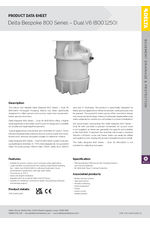 Delta Bespoke 800 Series Dual V6 800 1250 