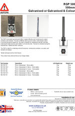 AUTOPA RGP 500 Galvanised