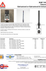 AUTOPA RGP 745 Galvanised
