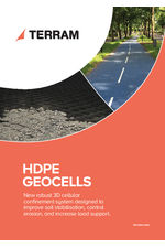 TERRAM HDPE Geocells Product Leaflet A4