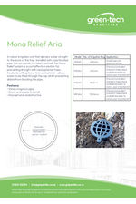 Mona Relief and Aria Data Sheet