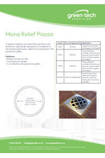 Mona Relief Piazza Data Sheet