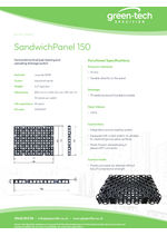 Sandwich TreeRaft Panel 150 Datasheet