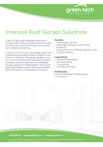 Intensive Roof Garden Substrate
