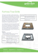 Fortress Tree Grille Datasheet
