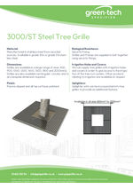 Stainless Steel Tree Grille 3000SS Datasheet
