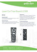 Laser Cut Tree Guard LC001 DataSheet 