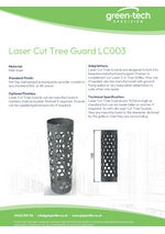 LaserCut Tree Guard LC003 DataSheet