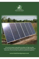 SolarAir solar-powered diffused aeration system