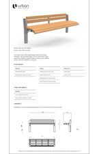 Rondo seat – no arm rests - 9031-22-0100